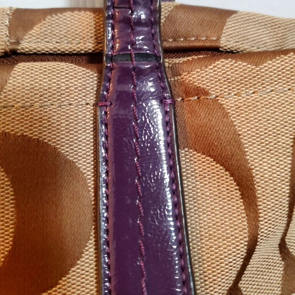 Coach Brown Tote - Picture 5 of 14